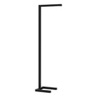 Hudson&Canal Malin 52" Tall Integrated LED Floor Lamp with Metal Shade - Blackened Bronze-On-trend modern design for your living room, office space, bedroom, or reading nook