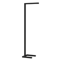 Hudson&Canal Malin 52" Tall Integrated LED Floor Lamp with Metal Shade - Blackened Bronze-On-trend modern design for your living room, office space, bedroom, or reading nook