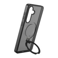 AXS PROShield Stand MagSafe Compatible Case for Samsung Galaxy S26+ - Smoke-360° rotating stand for portrait or landscape viewing  