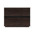 Manhattan Comfort Evelyn 32" Modern 3-Drawer Nightstand 2-Piece Set - Brown-Home Assembly Required. All Hardware Included