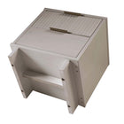 Manhattan Comfort Granville 18.11" Modern 2-Drawer Nightstand - Light Grey-10