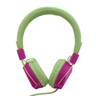 Limited Too Girls' Colourburst Foldable Headphones with Mic - Green-These headsets not only look awesome, they sound it too