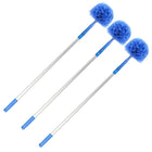 Gritt Commercial Cobweb Duster Brush with 6' Telescopic Pole - 3 Pack-Excellent for accessing corners and tight spots with ease