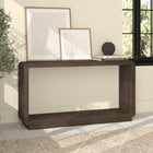 Hudson&Canal Lonni Rectangular Console Table - 55" W - Brown Oak-Features easy assembly