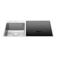 Fotile Built-in 3-In-1 In-Sink Stainless Steel Dishwasher - 35"-Energy Usage 155 kWh/year