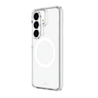 AXS Crystal Shield D3O Magsafe Compatible Case for Samsung Galaxy S26 - Clear-Raised bezel maximizes the protection of your screen by helping keep the screen from being impacted during most drops.    