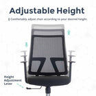 MotionGrey AeroMesh Ergonomic Office Chair - Mesh Back Support with Adjustable Armrests - Black-Easy Installation - Our package includes instructions and all accessories needed to assemble the chair. Your premium office chair will be rolling through your office in no time