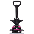 Freddo Lamborghini 3-in-1 Ride On Toy Car - Pink-Durable Tires: Constructed with high-quality EVA tires, providing a smooth ride and long-lasting durability
