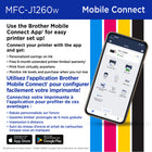 Brother Work Smart MFC-J1260W Wireless Colour Inkjet All-in-One Printer-Reliable print quality. Brother inkjet printers produce crisp, clear prints in vibrant colour or rich black and white for professional results you can be proud of