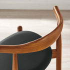Modway Stalwart Dining Side Chairs - Dark Walnut/Black - 2 Pack-5