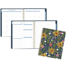 Pen & Pillar 2027 Large Weekly/ Monthly Planner 11-¼" H x 9" W - Pollinator - Bilingual-Twin coil binding