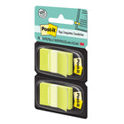 Post-it 1" x 1.7" Flags - Bright Green - 50 Flags/Dispenser - 2 Dispensers/Pack-50 flags per dispenser, 2 Dispenser per Pack
