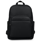 Bugatti Wellington Business Backpack for Laptops up to 15.6" - Black-Made of pebble-grain synthetic leather