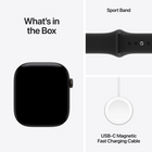 Apple Watch Series 12 - 46mm - GPS - Black Aluminium Case with Black Sport Band - S/M-Built to Last - Apple Watch Series 12 aluminum cases now have Ceramic Shield 2 - which is tougher than any smartwatch glass. Titanium and ceramic cases have a superdurable crack-resistant sapphire crystal display
