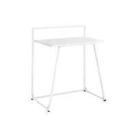 Monarch Specialties 7110 30"L Computer Desk - Juvenile White/White Metal-Ample surface area for writing or working on a laptop