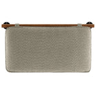 Modway Anela Wall-Mounted Chenille Upholstered Twin Headboard - Oat Walnut-Assembly Required