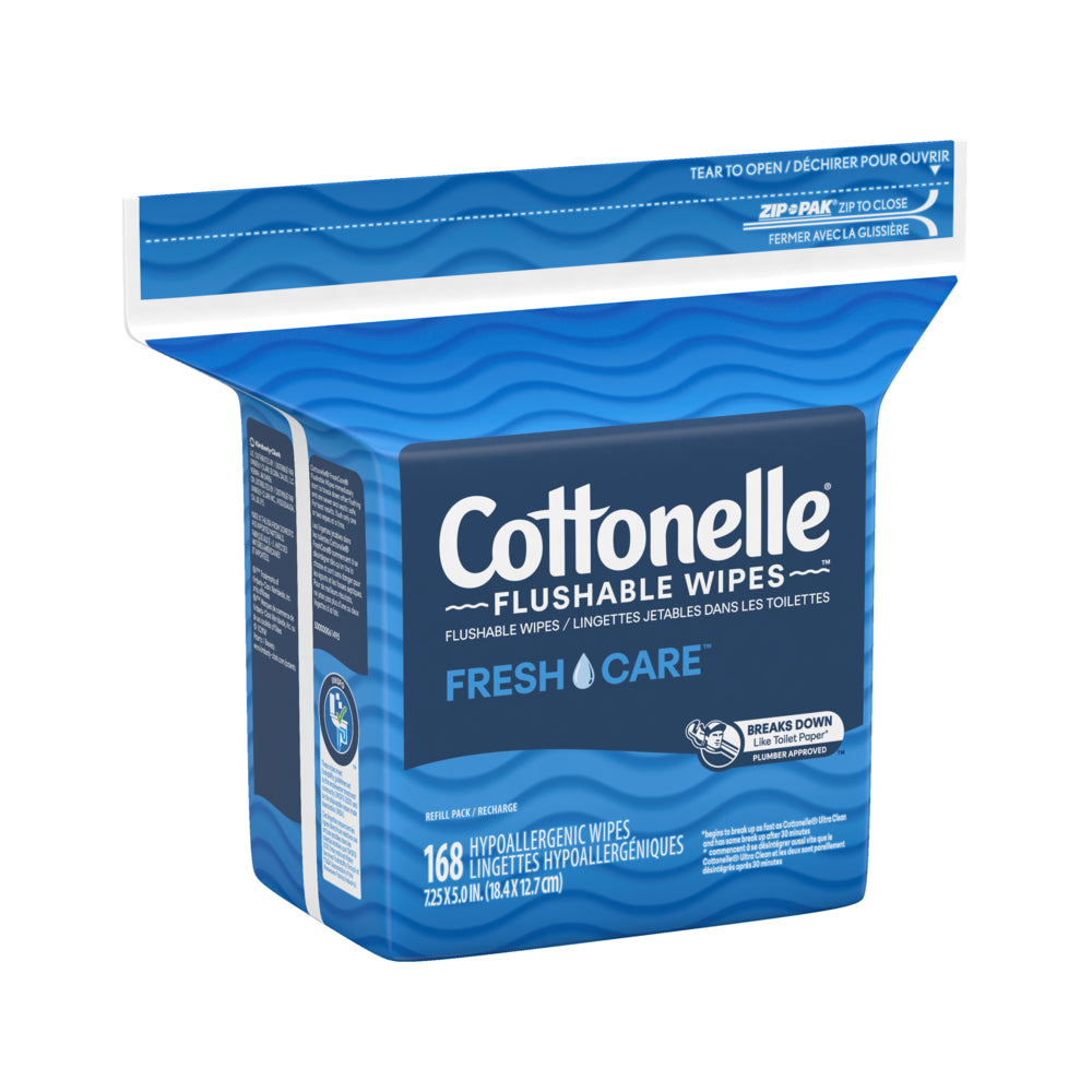 Cottonelle Flushable Cleansing Cloths 168 Pack