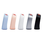 Marathon Compact Alarm Clock with Temperature and Date - Blue (CL030058BL)-Day of the week can be displayed in 7 languages (English, Danish, Dutch, French, Italian, German and Spanish).