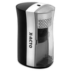 X-ACTO Inspire Plus Heavy-Duty Battery-Powered Pencil Sharpener-Minimal footprint doesn't use up desk space
