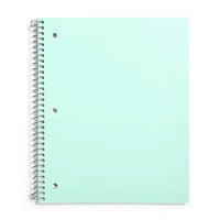 Pep Rally Spiral Notebook - Ruled - 70 Sheets - Mint-8" x 10" ruled notebook