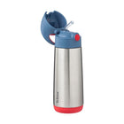 b.box - Insulated Drink Bottle - 500ml - Blue Blaze-Double-wall insulation keeps drinks hot or cold for hours.