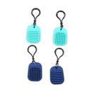Bouncyband Calming Clips - 12 Pack-STRESS RELIEF: 2 styles, each in blue and green provide a gratifying tension release during moments of stress. The soft, flexible, tactile texture of the silicon acts as a soothing distraction, offering a comforting sensory experience