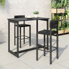 Zuo Iska Barstool - Black - Set of 2-Assembly not required