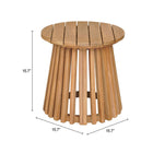 Zuo Zahara Side Table - Natural-6