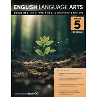 Classroom Ready English Reading & Writing Comprehension Workbook & Study Guide - Grade 5 - BC Edition-Coil Binding: Lays flat for all students for ease of completing practice questions and exercises