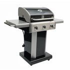 Kenmore 3 Burner Pedestal Gas Grill - Black -Primary Cooking Area: 381.8 square inches.