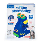 Educational Insights Geosafari Jr. Talking Microscope-5x magnification with focus free dual eyepieces