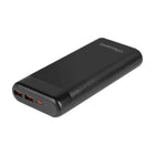 Aluratek 20000mAh Fast Charge Power Bank with USB Type-C-20,000mAh power capacity with fast charge ports
