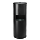 Gritt Commercial Wipe Dispenser Starter Kit with 800 All-Purpose Cleaner Wipes - Black-High Capacity 7-Gal. Built-In Trash For Less Frequent Servicing