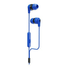 Skullcandy Ink'D+ Wired Earbuds with Microphone - Cobalt Blue-3.5mm plug