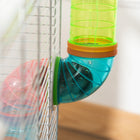 PawHut 31" Large Hamster Cage with Tunnel Tube System - White-Overall dimension (without tube and water bottle): 31"L x 18"W x 23.5"H