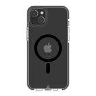 AXS PROShield Plus MagSafe Compatible Drop-tested Clear Case for Apple iPhone 14 - Black-Anti-UV material offers a crystal clear design