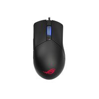ASUS ROG Gladius III Ergonomic Gaming Mouse - Black-Classic ergonomics: Retains the iconic Gladius shape and features two RGB zones and an overall weight of just 71 grams