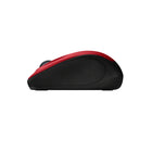Logitech M325s Wireless Mouse - Red-With up to 18 months of battery life, it virtually eliminates the hassle of changing batteries - smart sleep mode saves power, while an indicator light eliminates surprises