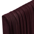 Modway Eloise Stain-Resistant Performance Velvet King Headboard - Mulberry-7