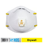 3M Pro Series N5 Respirator with Valve - 2 Pack-Proprietary advanced electrostatically charged filter media helps ensure easier breathing