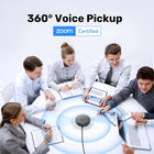 EMEET OfficeCore M1A Plug-and-Play USB Speakerphone - Zoom Certified-Universal Compatibility: Compatible with all mainstream operation systems and meeting platforms.
