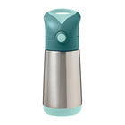 b.box - Insulated Drink Bottle - 350ml - Emerald Forest-Triple-layer insulation keeps drinks cold up to 8h or warm up to 6h