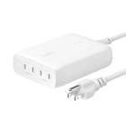 Belkin BoostCharge Pro 200W 4-Port USB-C GaN Charger-Quickly charge up to 4 devices at once, including iPhone 15 Pro from 0-50 Percent in 21 minutes when paired with a USB-C to USB-C cable (not included) and MacBook Pro 16IN 0-50 Percent in 30 minutes plus when paired with a USB-C to USB-C cable (not included)  