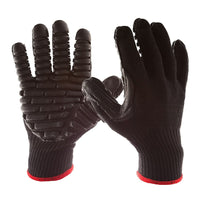Impacto Blackmaxx Anti Vibration Glove, Large-Anti-impact and anti-vibration glove