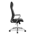 TygerClaw High Back Microfiber PU Office Chair-Heavy duty chromed metal base