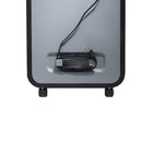 TRU RED 16-Sheet Cross-Cut Commercial Shredder (TR-BXC16A)-Black/grey pull-out bin with 8 gal. capacity for easy emptying and disposal of shredded content alone or with Shredder Bags (sold separately)