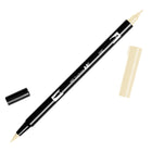 Tombow Dual Brush Marker - Light Sand - #990-Ideal for hand lettering, watercolour, fine art, illustrations, doodling, journaling, colouring and more
