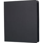 Staples Heavy-Duty Binder with D-Rings - 1" - Black-Gap Free ring design prevents gapping and misalignment of rings
