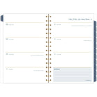 Cambridge 2026 Midnight Garden Weekly/Monthly Planner - 8-1/2" H x 5-1/2" W - Multicolour - Bilingual-Page size: 8-1/2" H x 5-1/2" W