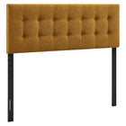 Modway Emily Fabric Upholstered Full Size Headboard - Copper-Premium Linen-Like Fabric